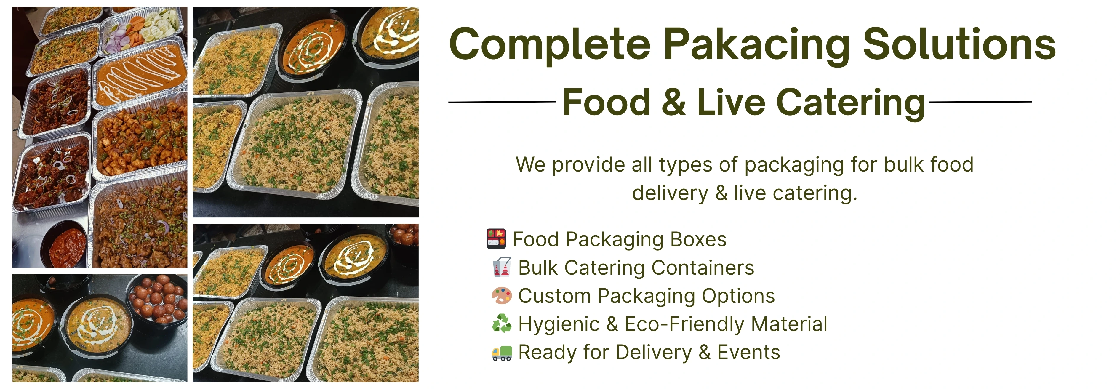 Live Catering Banner