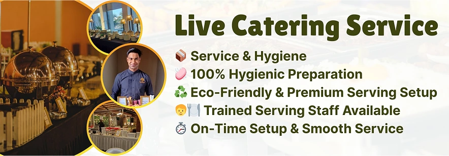 Live Catering Banner