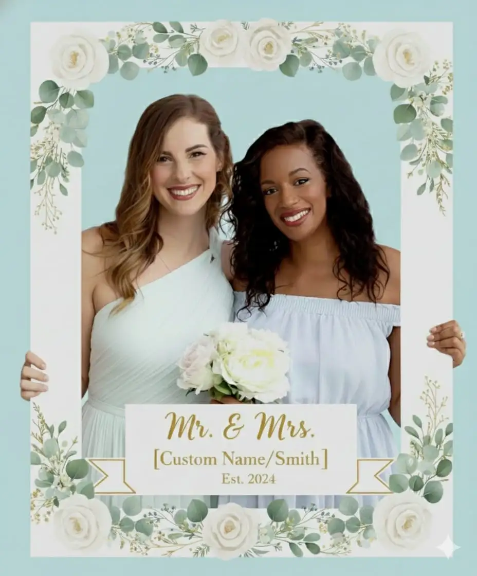 Wedding Photobooth Frame with Stand