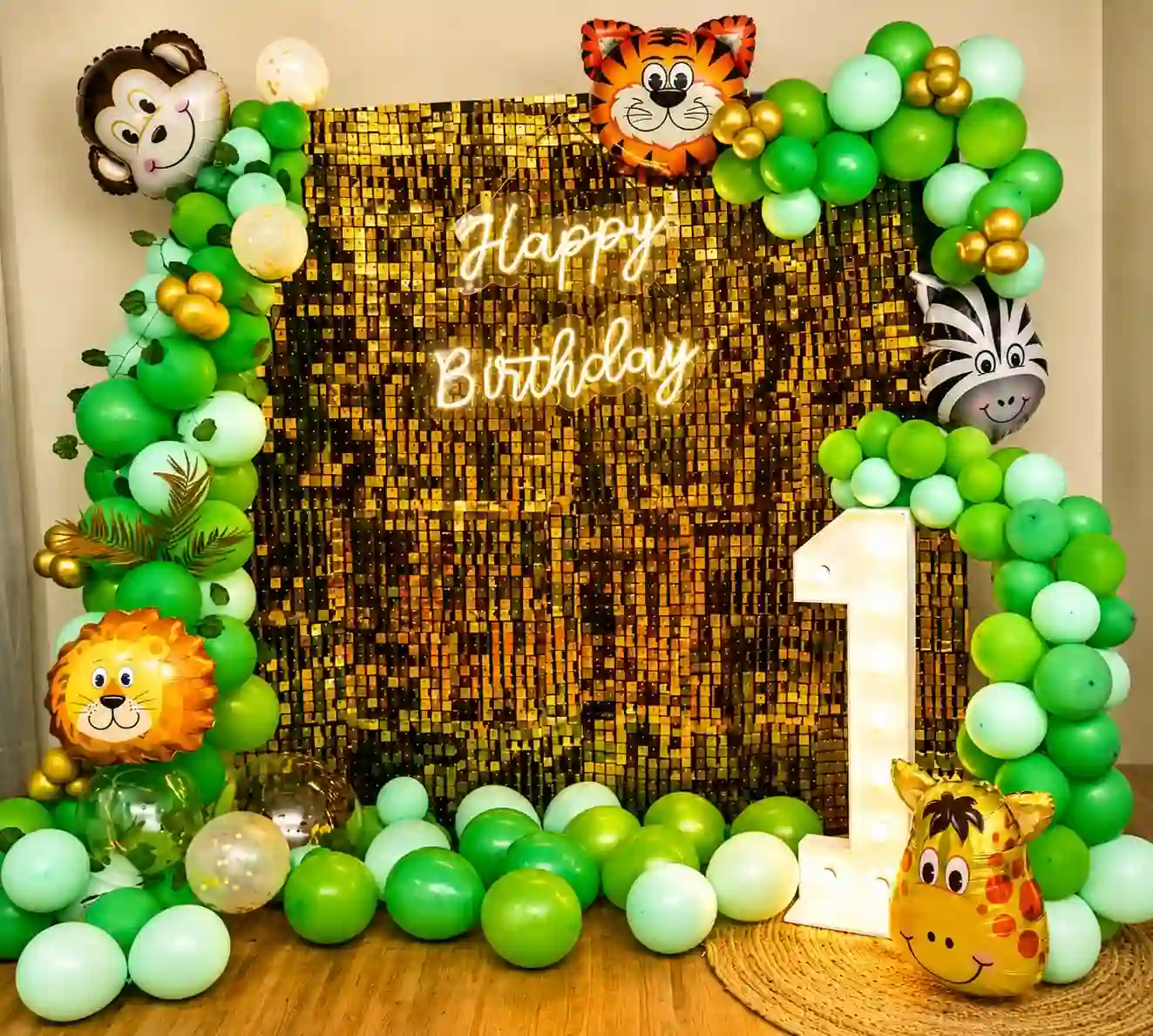 1st Birthday Jungle Theme