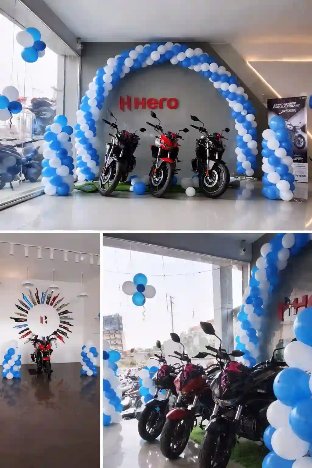 Elite Two Wheeler Launch Decor