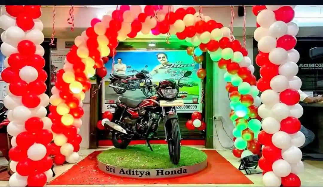 Signature Bike Display Decoration