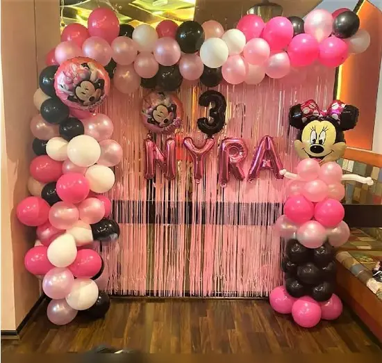 Minnie Mouse Theme Decoration