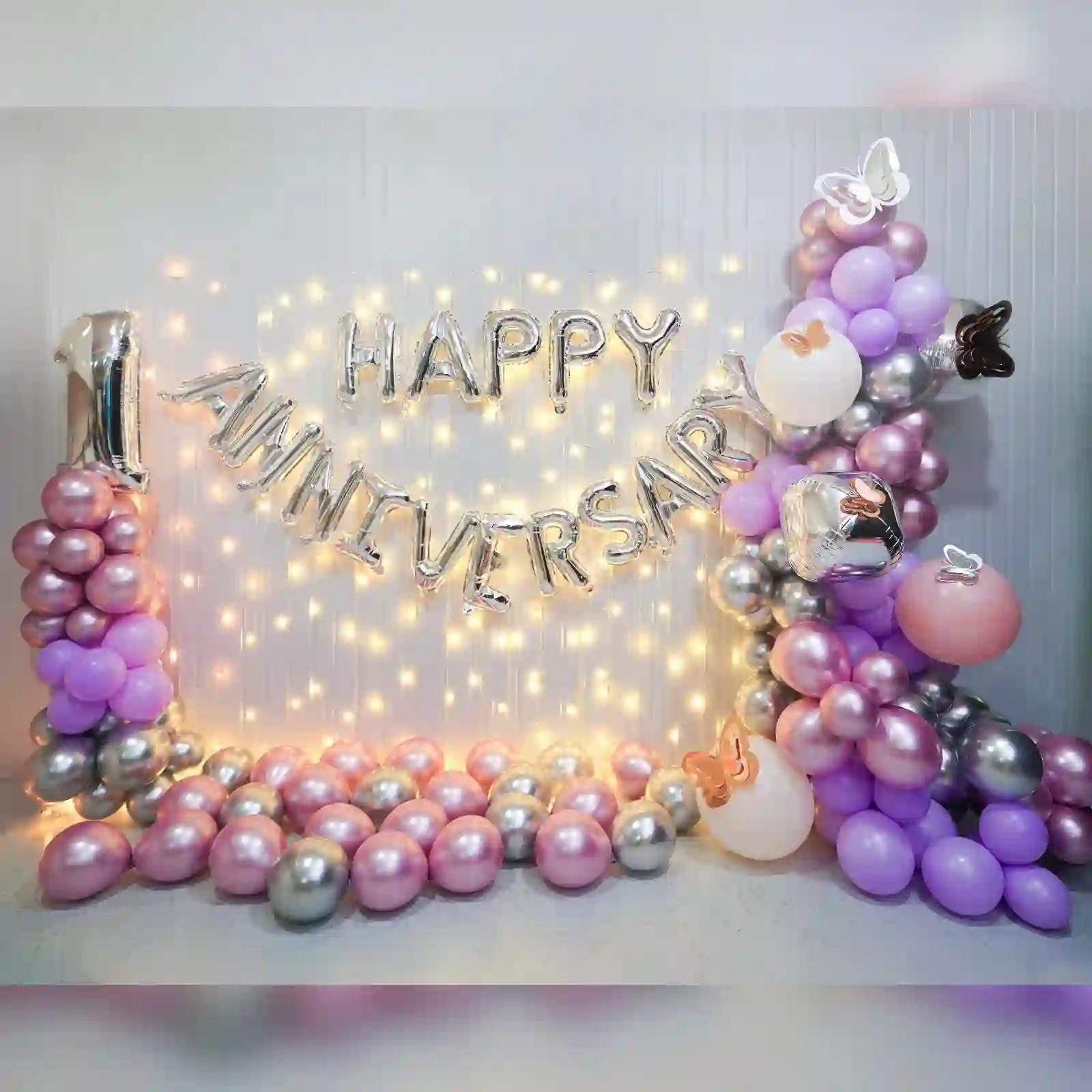 Lavender Rose Extravaganza Anniversary Decor