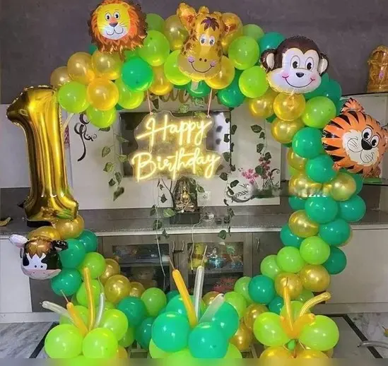 Wild Animal Jungle Theme Decoration