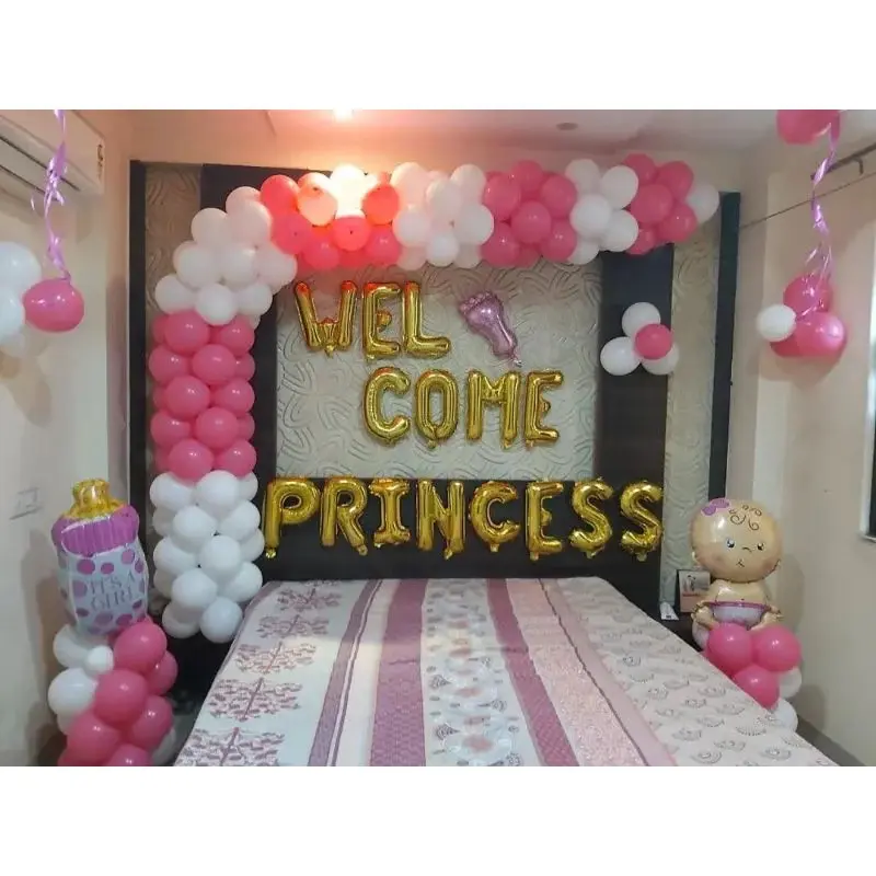 balloon decoration Welcome Baby Balloon Decoration