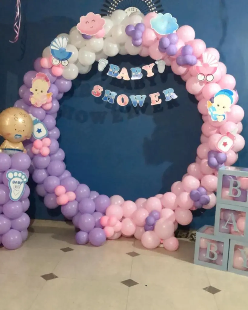 Beautiful Ring Baby Shower Decoration