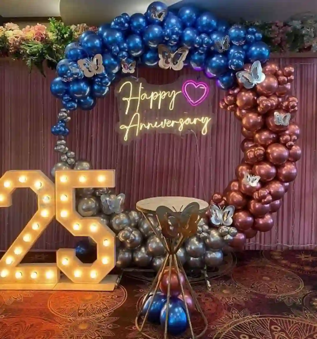 25th Anniversary Decoration