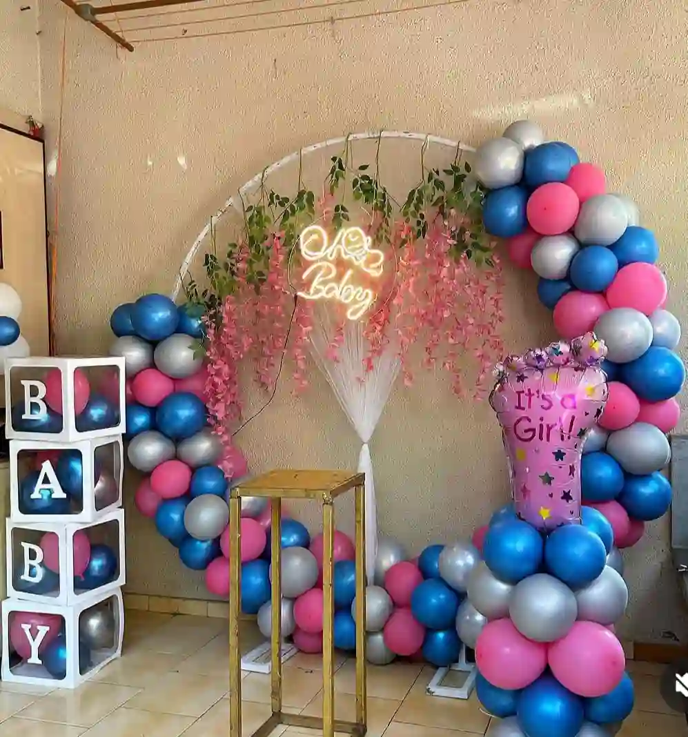 Girl Baby Shower Ring Decoration