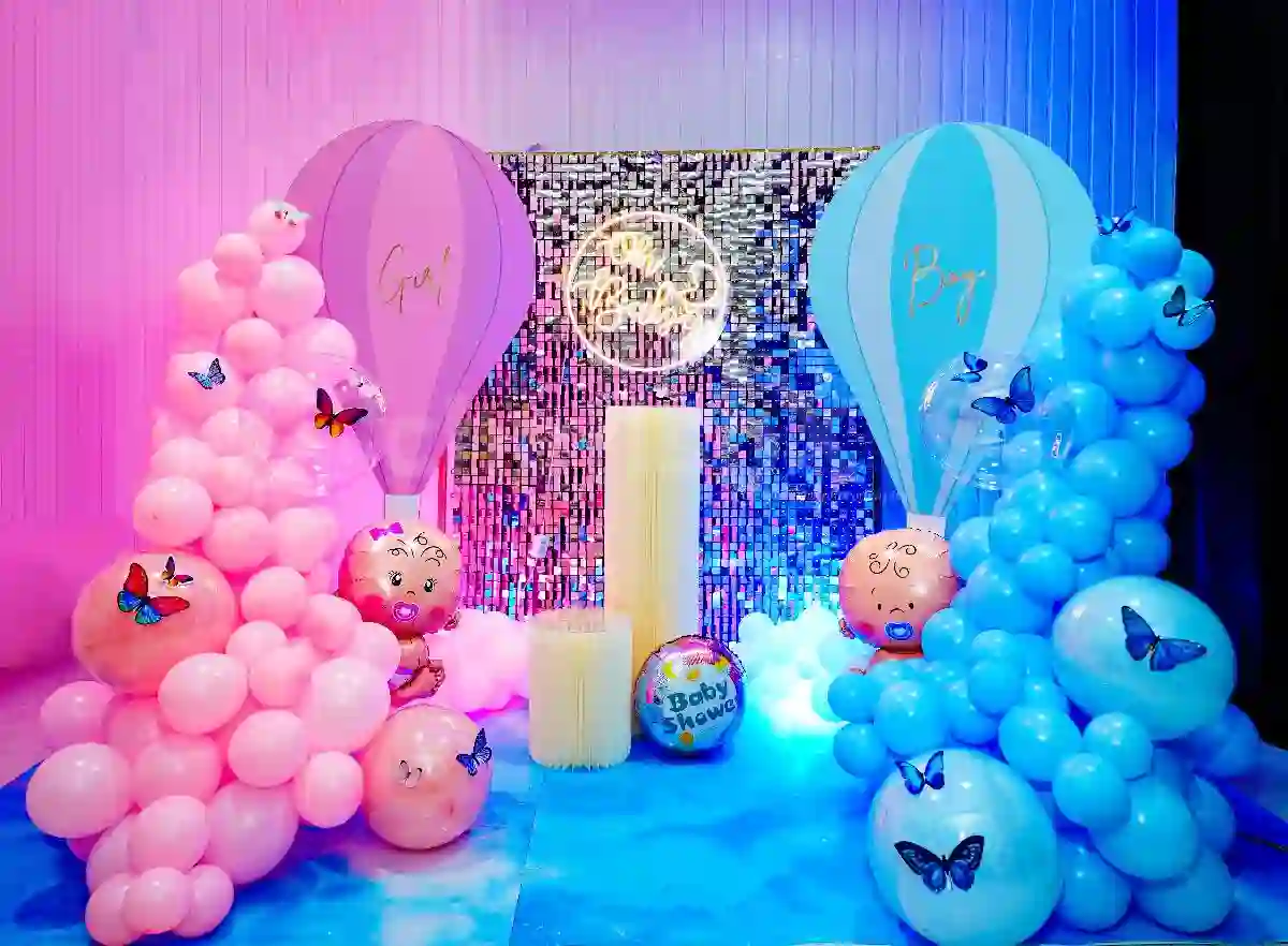 Blossom Balloons Baby Shower