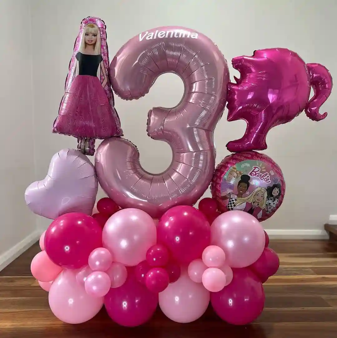 Barbie Balloon Bouquet