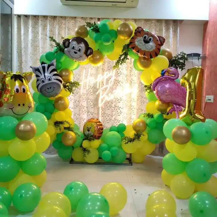 Jungle With Animal Theme