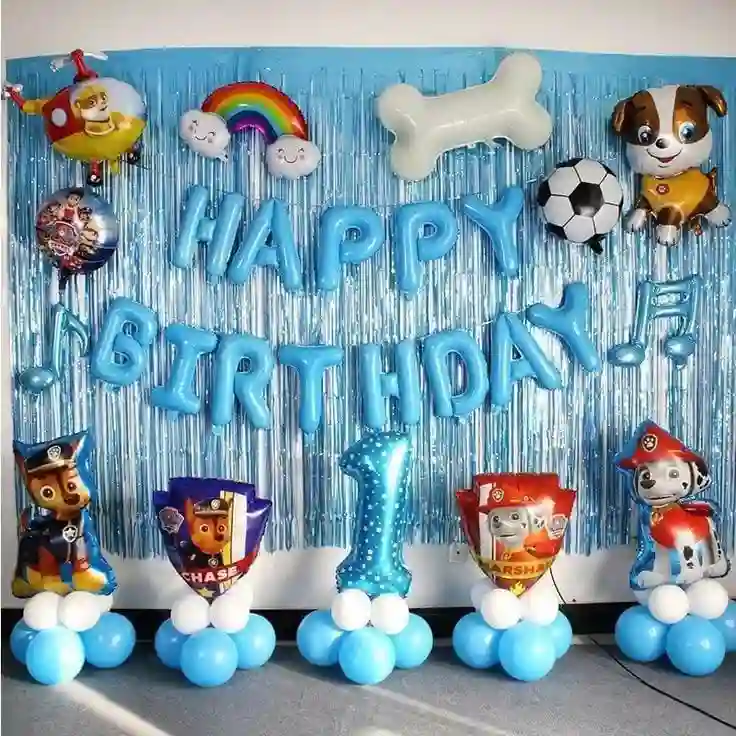 Blue Sky Birthday Theme