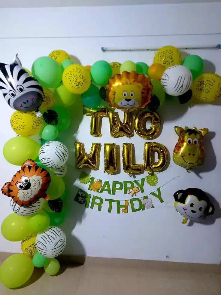Jungle Animal Birthday Theme