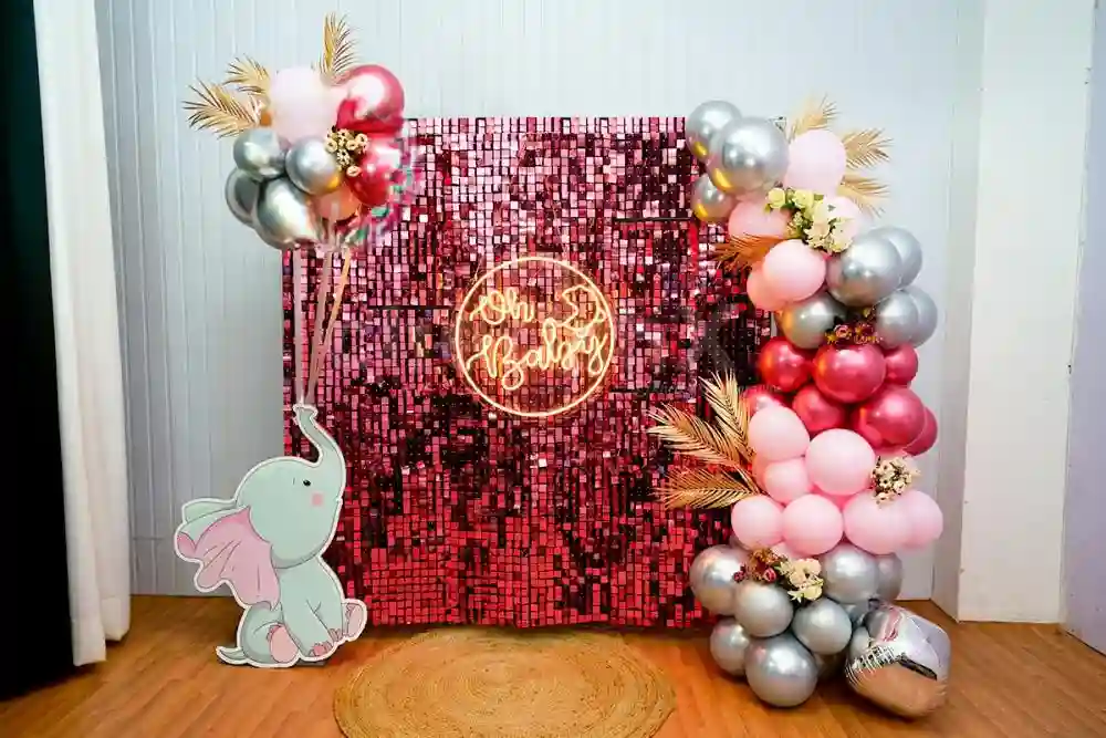 Rose Gold Baby Shower