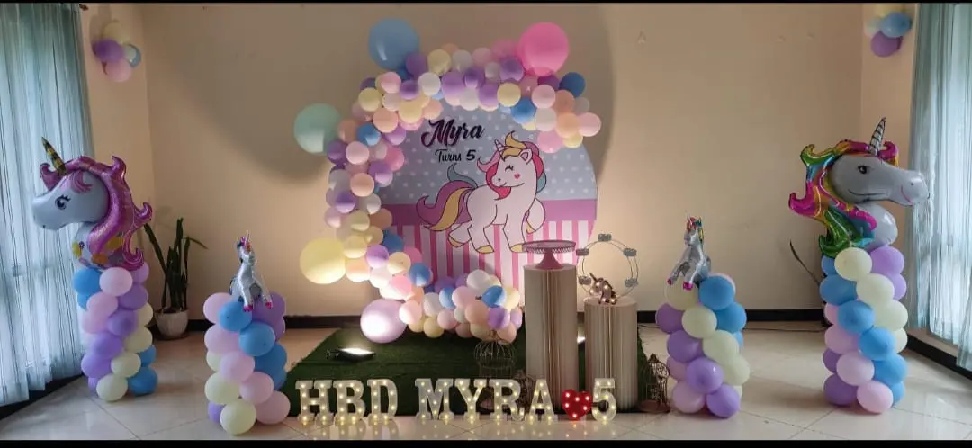 Unicorn Surprise Birthday Decor
