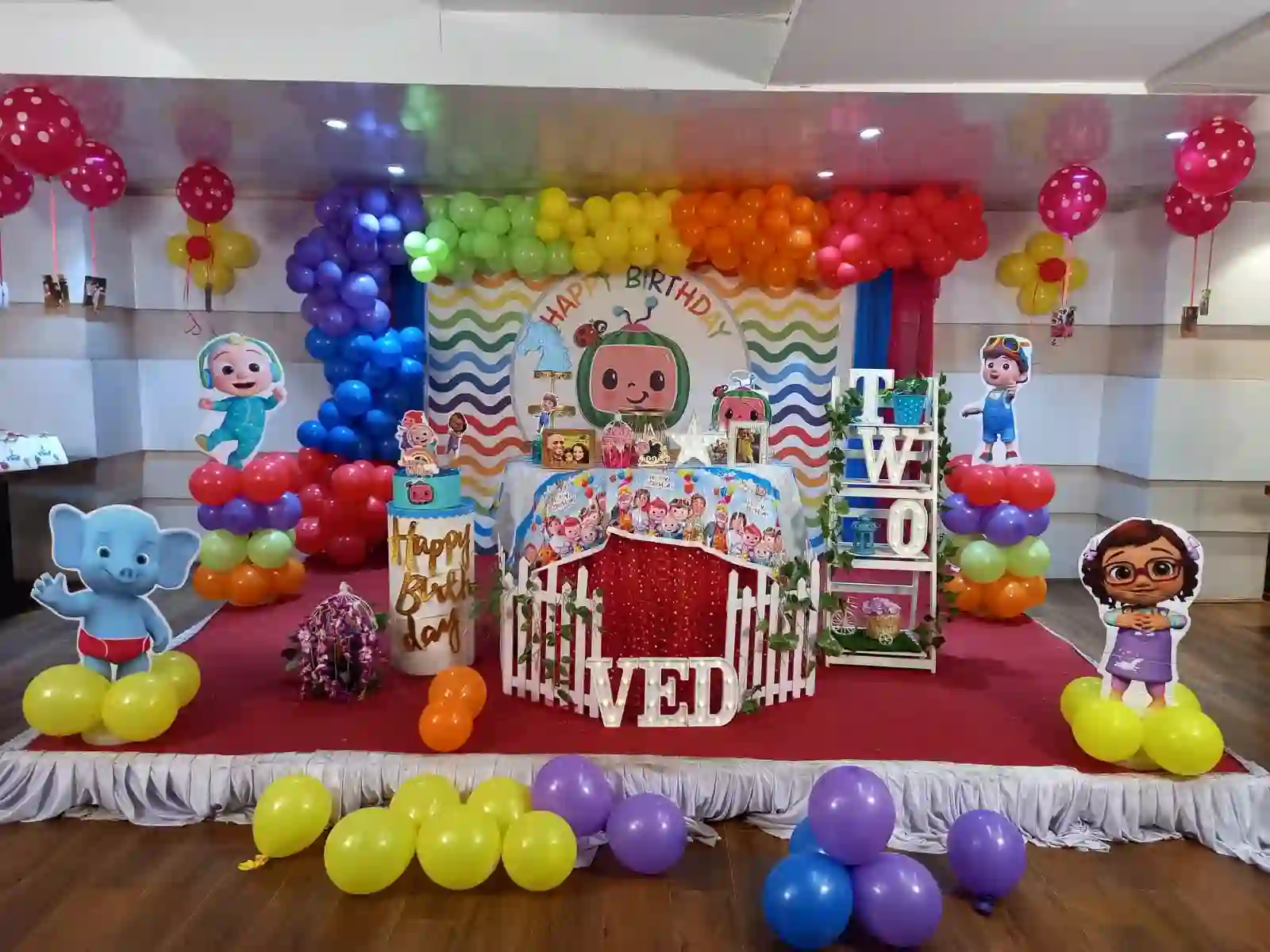 Kids Cocomelon Party Decor
