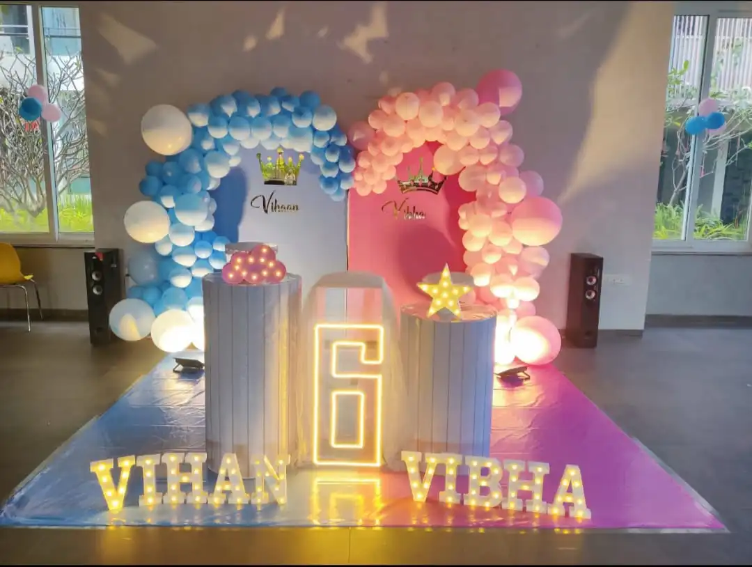 Birthday Decor Theme For Boy & Girl