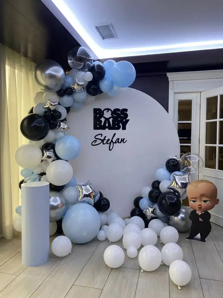 Classy Baby Boss Theme Decoration