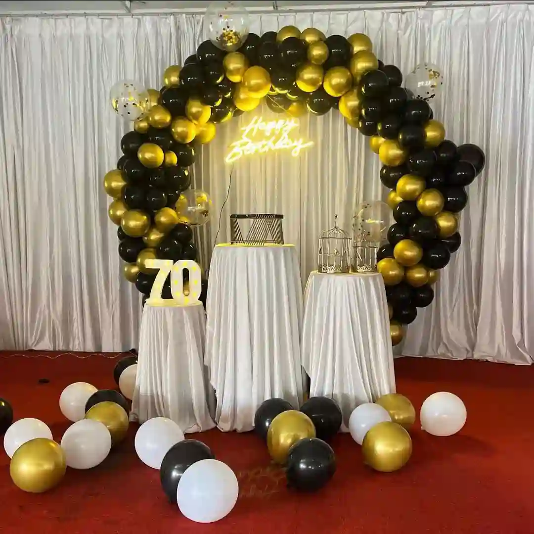 Birthday Decor With Ring Style