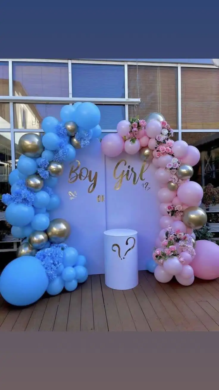Boy & Girl Baby Shower Theme