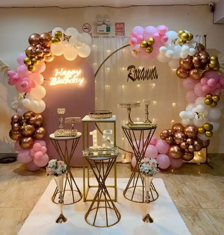 Birthday Decoration With Sparking Lights00
