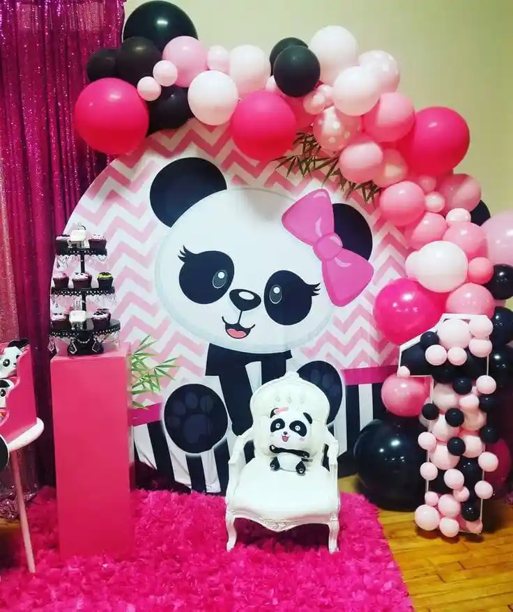 balloon decoration kids birthday decoration Big Panda Decoration For Birthday 4563