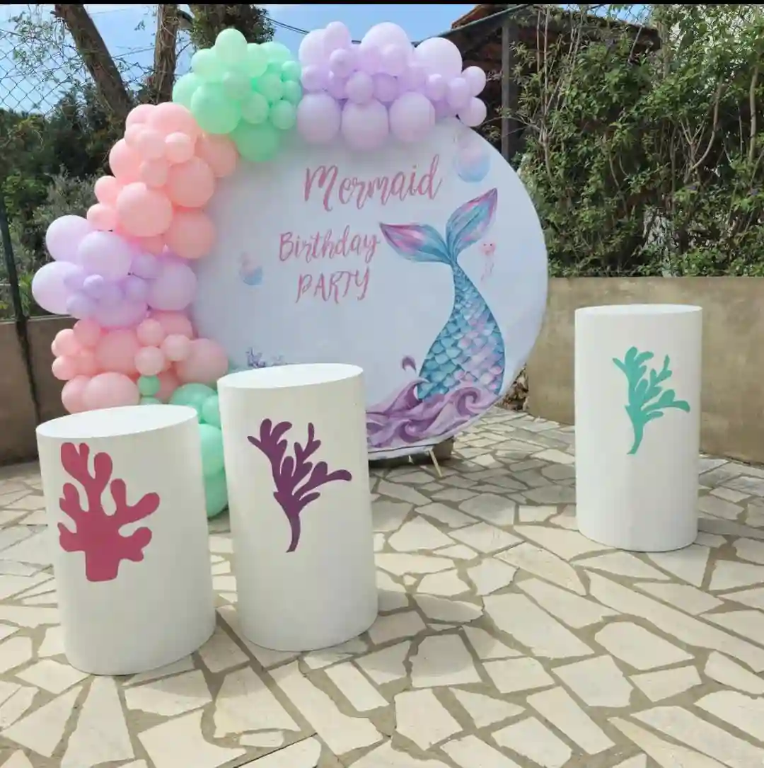 balloon decoration kids birthday decoration Mermaid Theme For Birthday Decor 5499