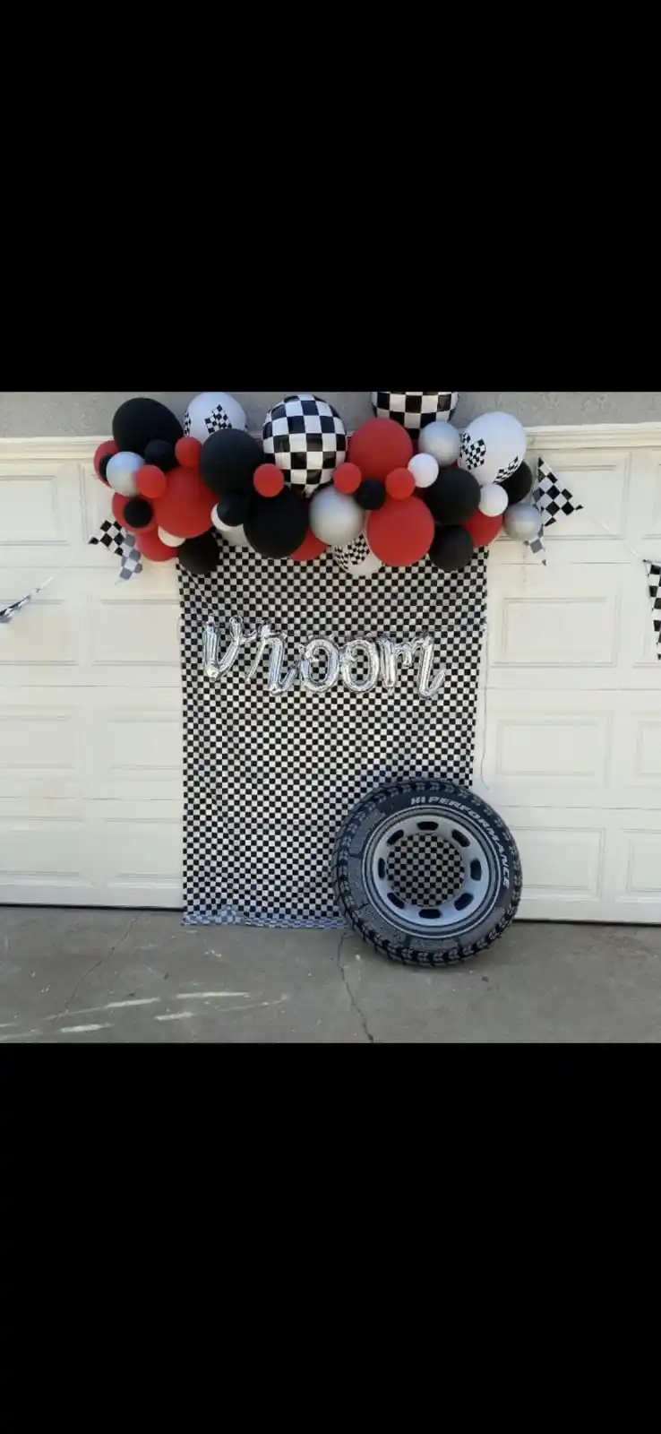 balloon decoration kids birthday decoration Wheel Theme For Decoartion 3159