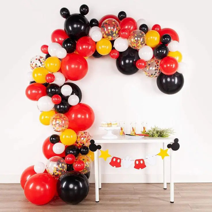 Mickey Mouse Theme Decor