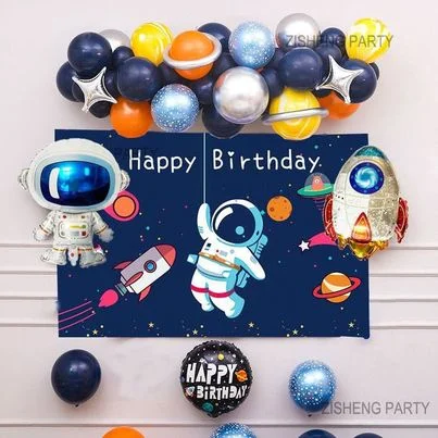 Astronaut Flying Birthday Decor
