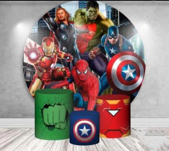 balloon decoration kids birthday decoration Super Hero Avengers Theme Decor 6798