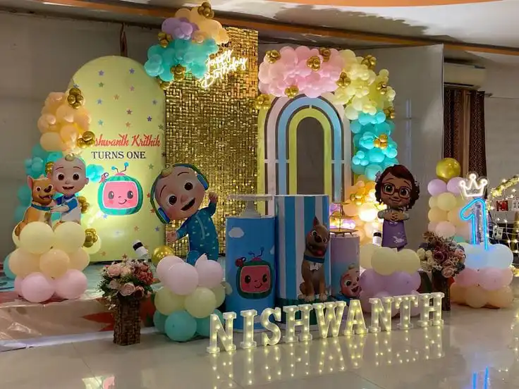 Cocomelon Theme Party Decor