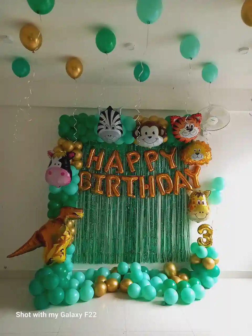 Jungle Theme Green Decor