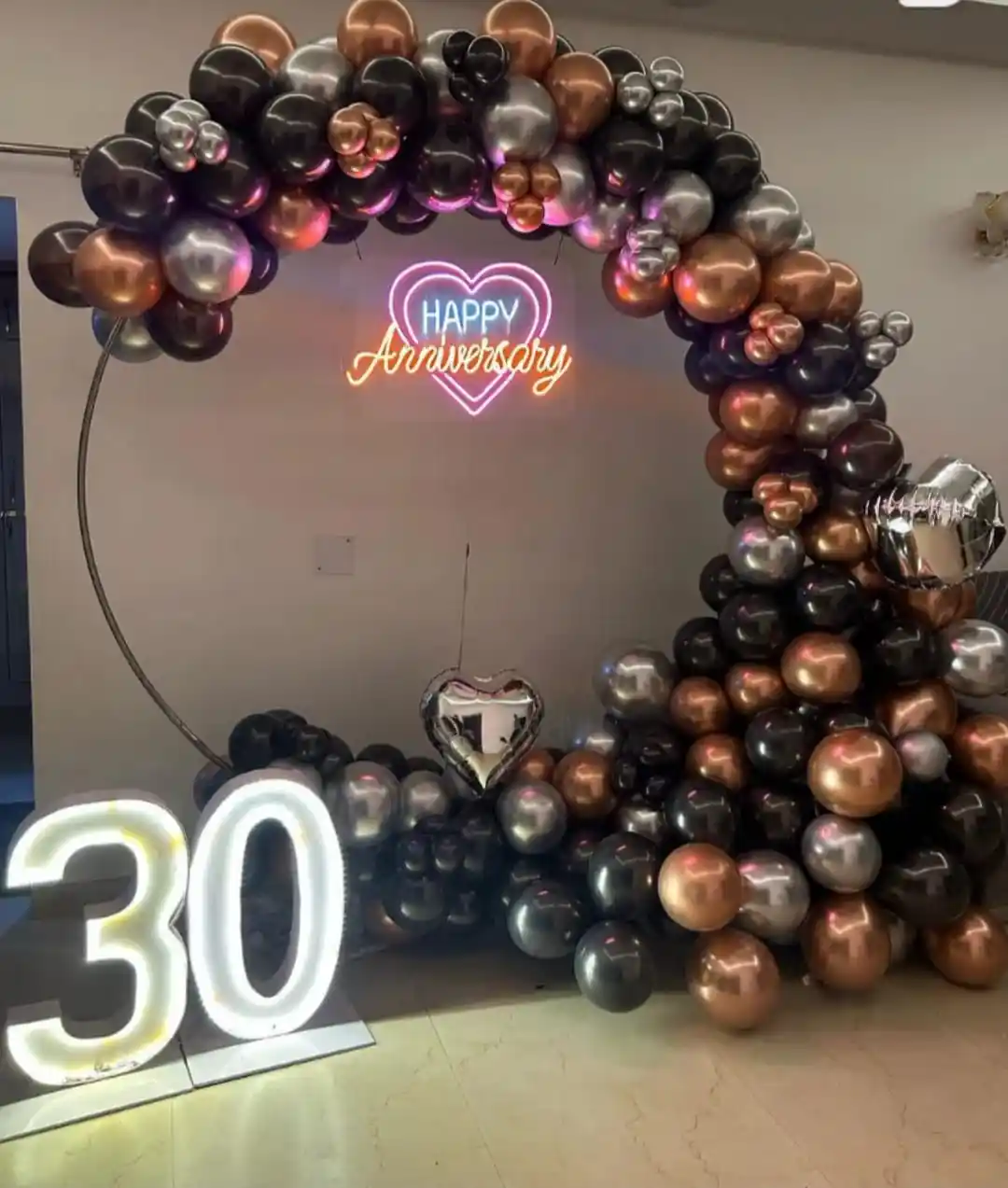 Anniversary Love Theme Decor