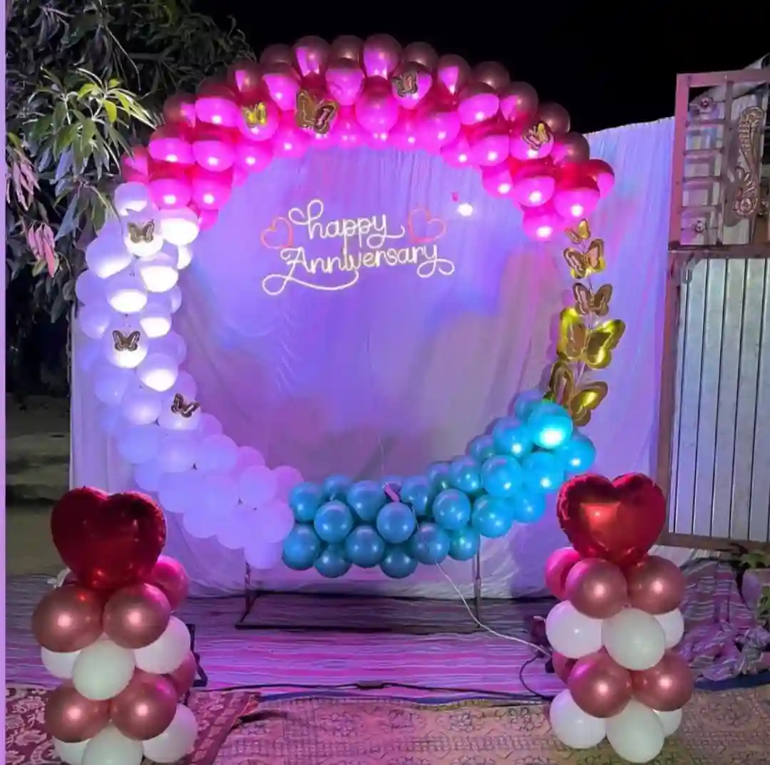 Anniversary Ring Theme Decor