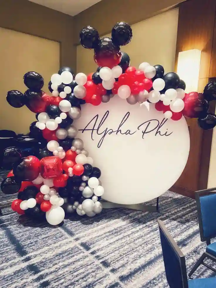 balloon decoration kids birthday decoration Mickey Mouse Red & Black Decor 5312