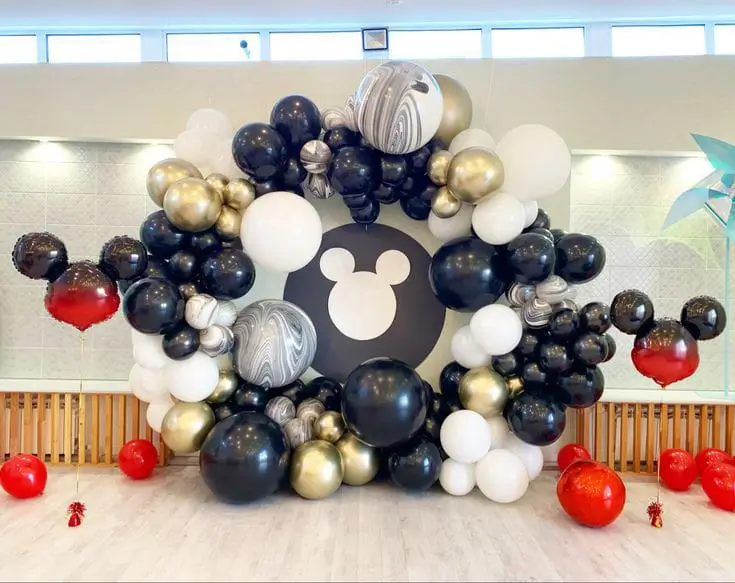 balloon decoration kids birthday decoration Mickey Mouse Attractive Decor 6599