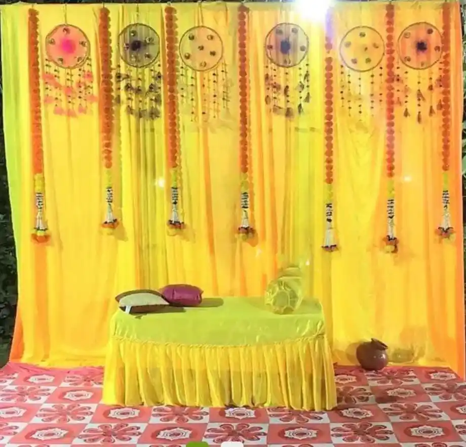 Haldi Decoration