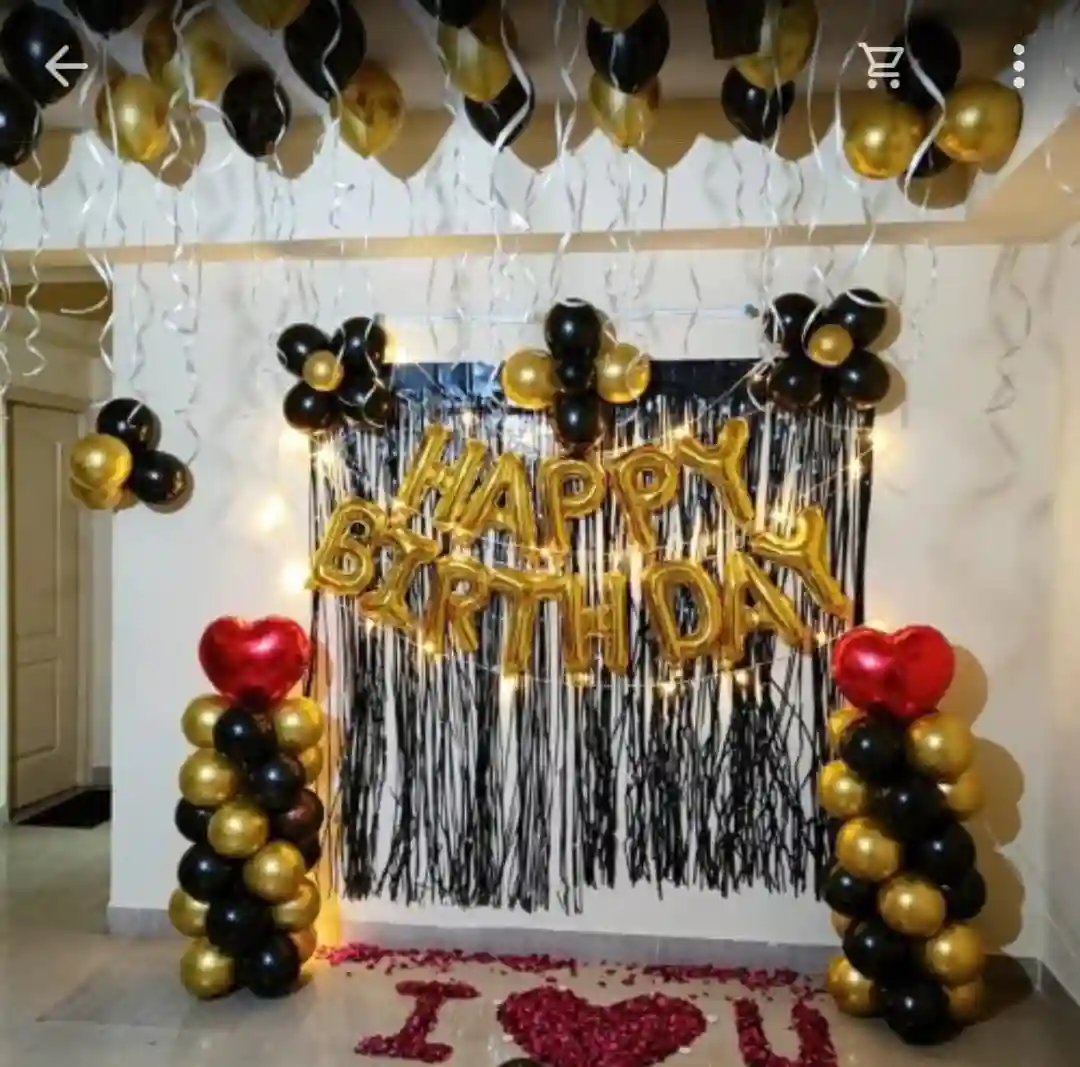 Happy Birthday Black Theme