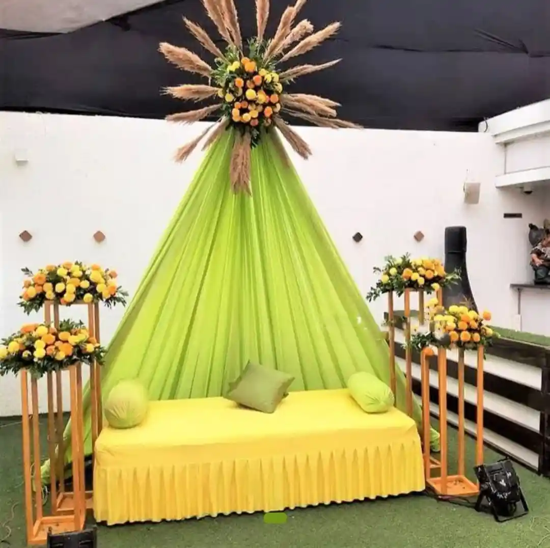 balloon decoration Mehendi Decoration Canopy Attractive Look