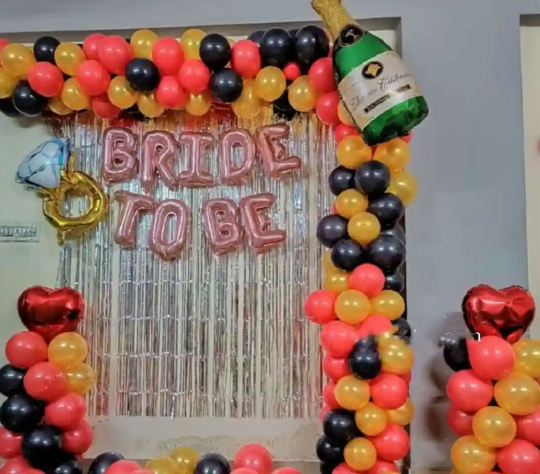 Colorful Bachelorette Decoration