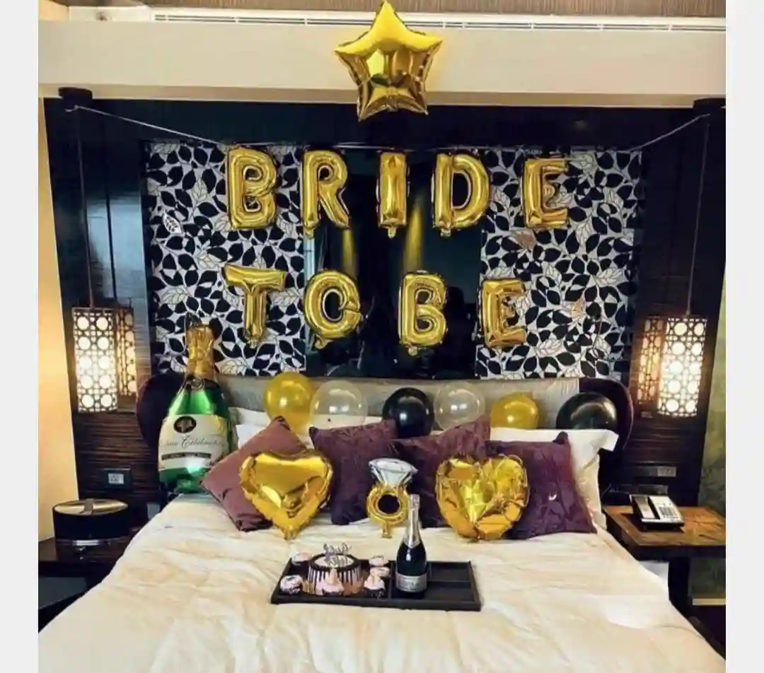Simple Bachelorette Decoration
