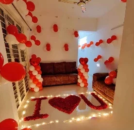 Romantic Balloon Decoration