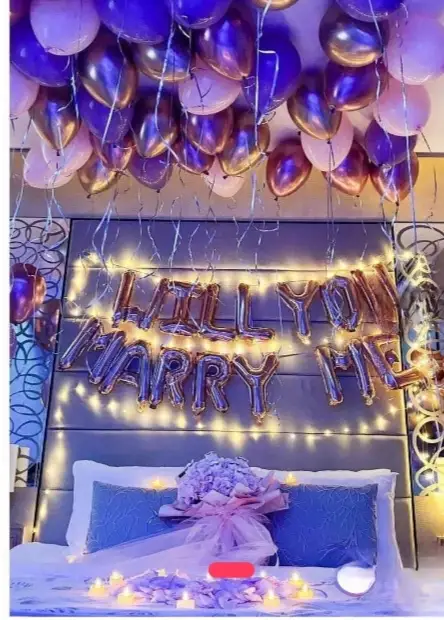 Marriage Proposal Decoration