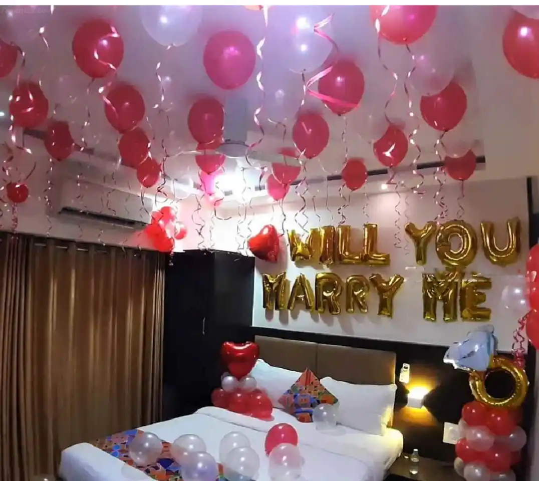 Hotel Room Proposal Decoration