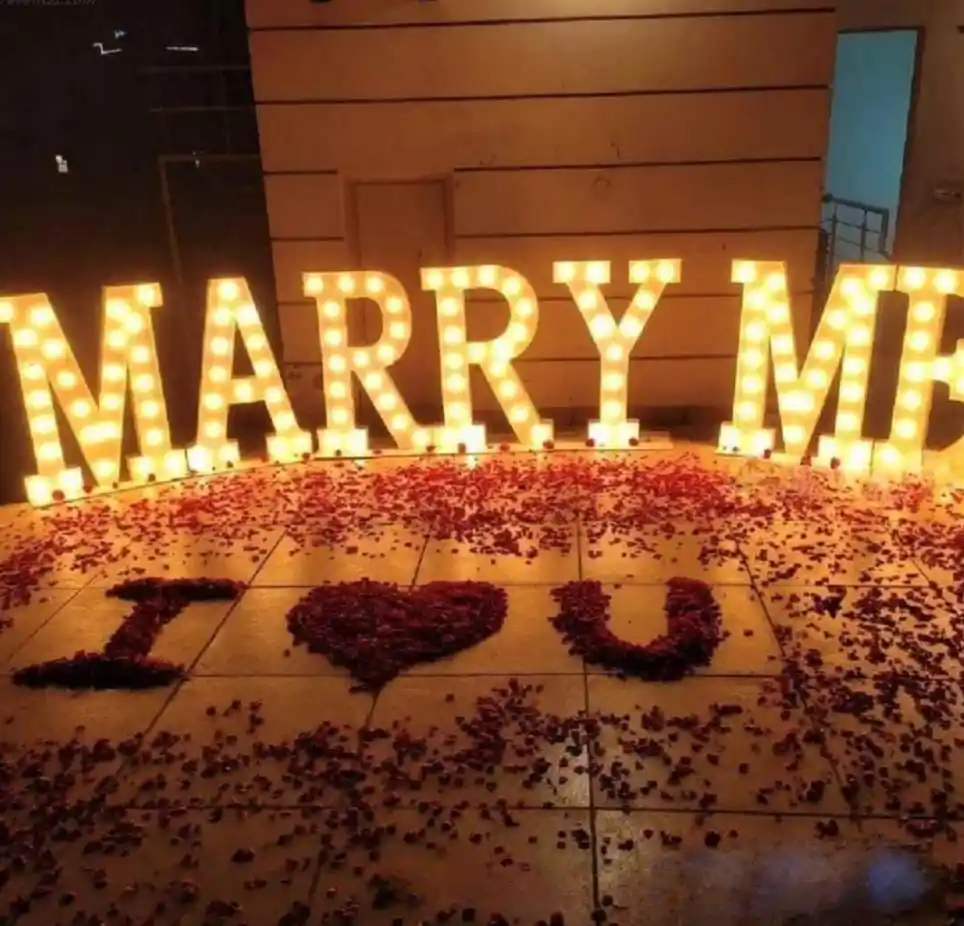 Outdoor Proposal Setup