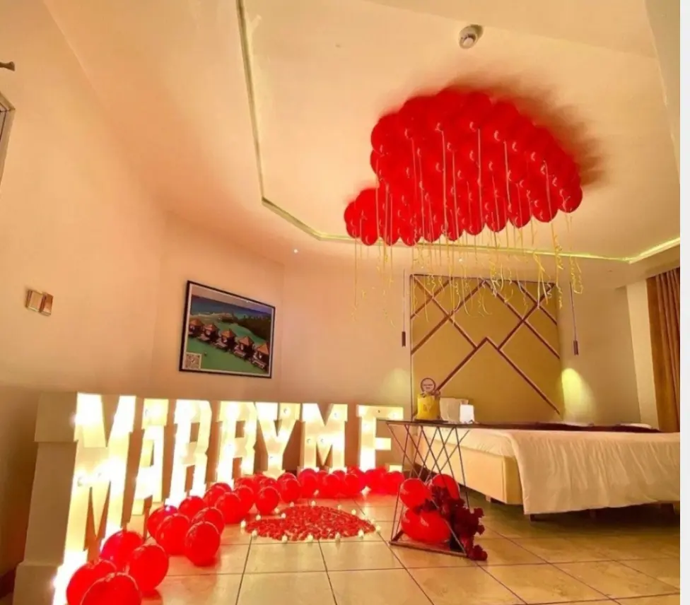 Dreamy Proposal Decoration