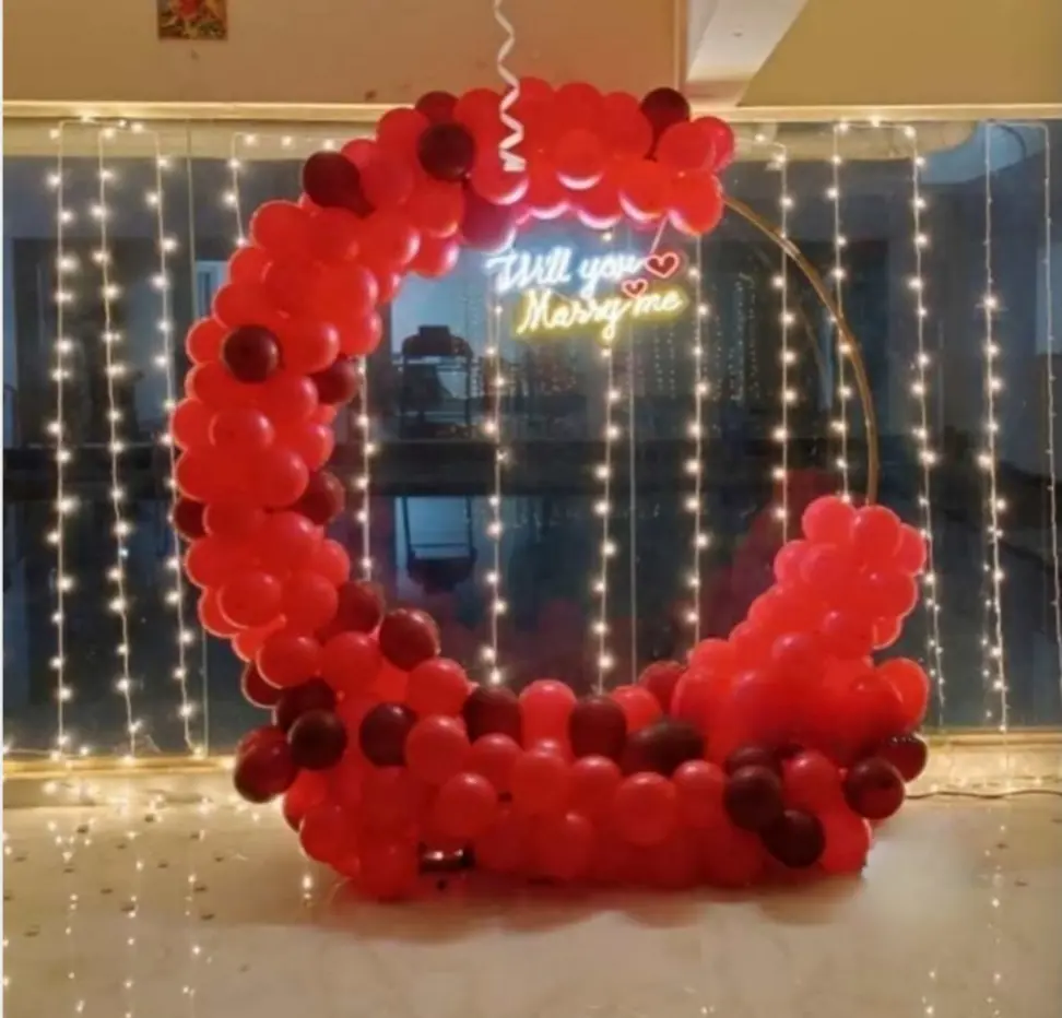 Love Proposal Decoration