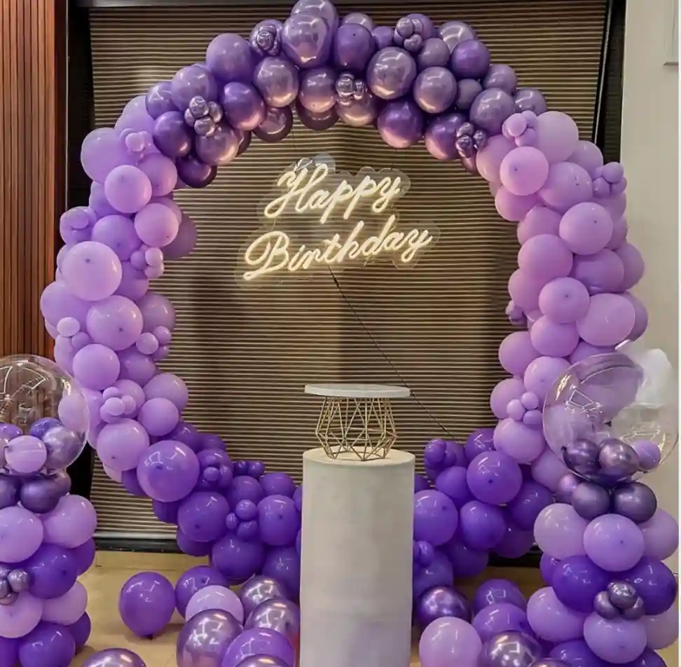 Matte Purple Violet Balloon Haze